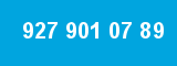 927 901 07 89 927 901 07 89
